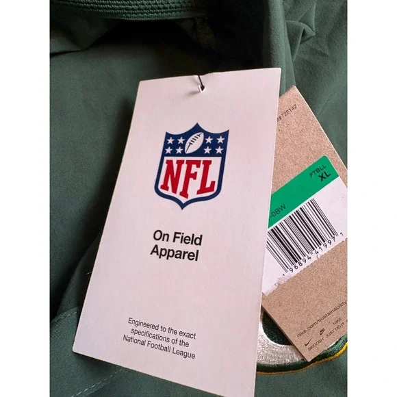 Nike NFL Dri-FIT Men's Green Bay Packers Polo Shirt NWT Size XL - Picture 6 of 8